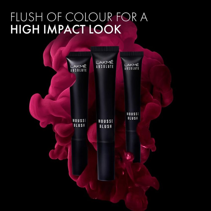 Lakme Absolute Sheer Cheek Mousse PurpleHue 6ml