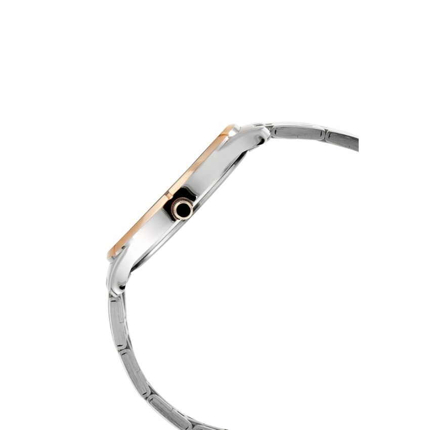 Titan Bandhan Quartz Analog with Date Silver Dial Stainless Steel Strap Watch for Couple-NS17752481KM01P/NT17752481KM01