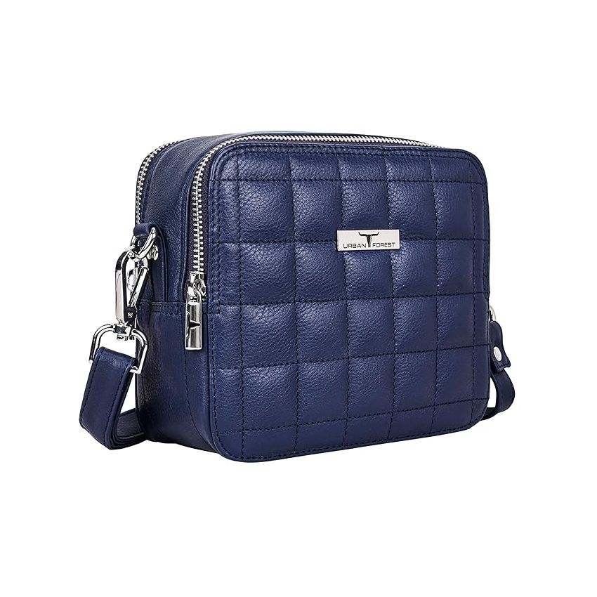 URBAN FOREST Ellie Quilted Leather Sling Bag for Women