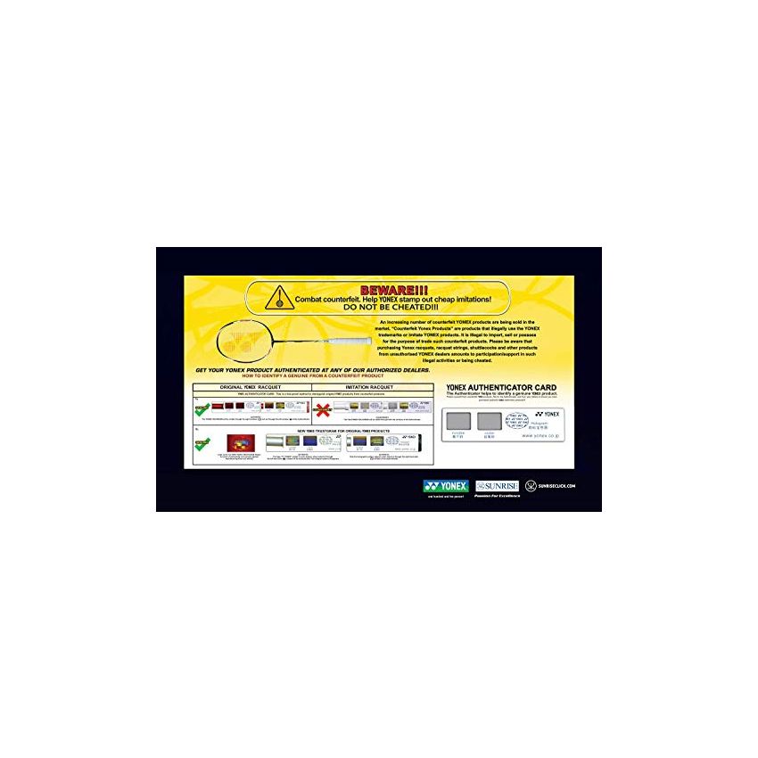 Yonex Mavis 350 Nylon Shuttlecock With Blue Racquetballs Cap (Yellow, Racquetball)