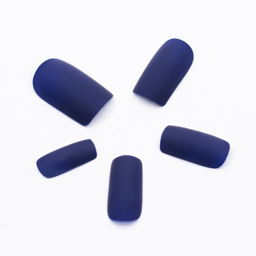 RENEE Stick On Nails - MTN 02-24 Reusable Artificial Fake Nail Set- Lightweight & Long Lasting- Easy To Use- Quick Fix For Festivals & Special Occasions