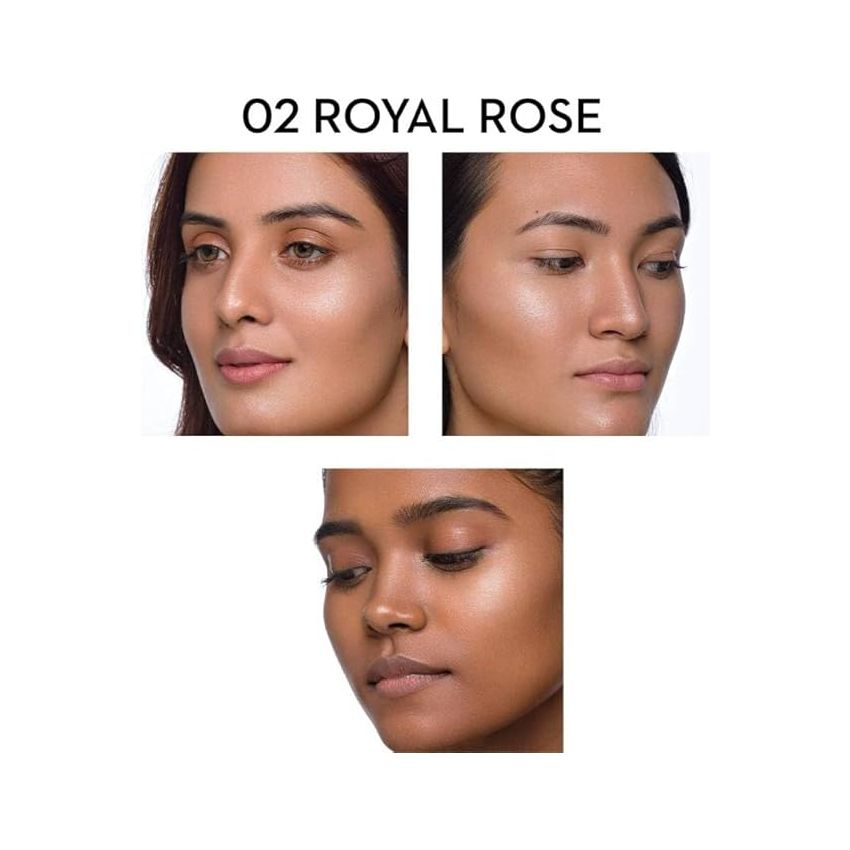 SUGAR Cosmetics - Face Fwd >> - Highlighter Stick - 02 Royal Rose (Rosey Taupe) - Illuminating, Longlasting Formula, Lightweight Highlighter