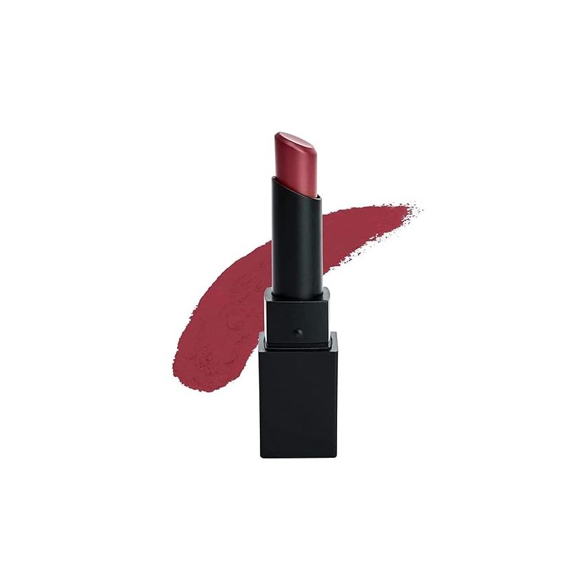 SUGAR Cosmetics Nothing Else Matter Longwear Matte Lipstick | Lasts Up To 8+ Hours| 100% Vegan | 3.5gm - 02 Red Rush (Red with hints of pink, orange)