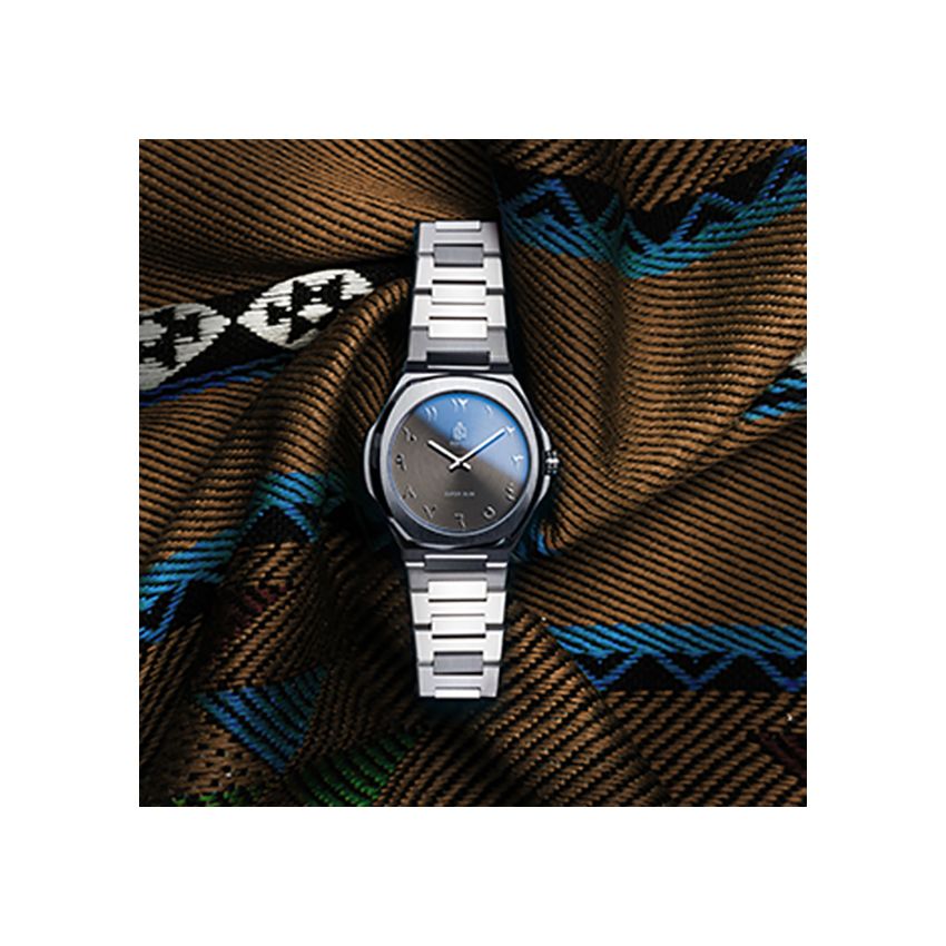 SAATCHI SUPER SLIM GRAY watch