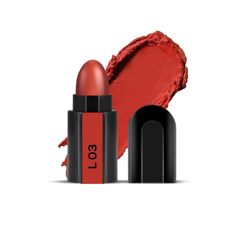 RENEE Fab 5 Refill Bullet Matte Lipstick, L 03 Scarlet Salsa 1.5gm