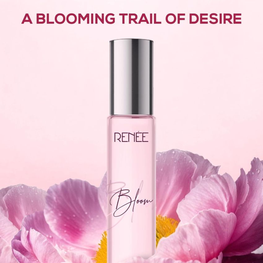 RENEE Eau De Parfum Bloom 15ml| Premium Long Lasting Luxury Perfume| Notes of Almond | Scent for All Occasions