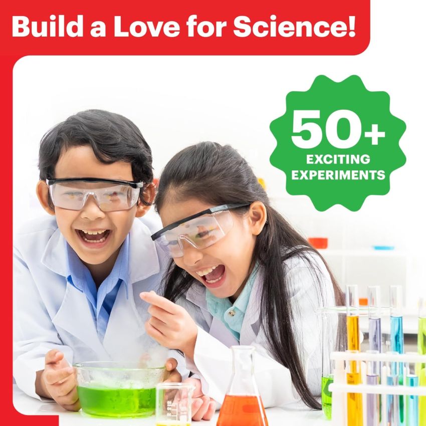 Einstein Box Girls' First Science Kit for 4-6-8 Years Old Girls | STEM Toys for Girls | Learning & Education Toys for 4,5,6,7,8 Year olds |