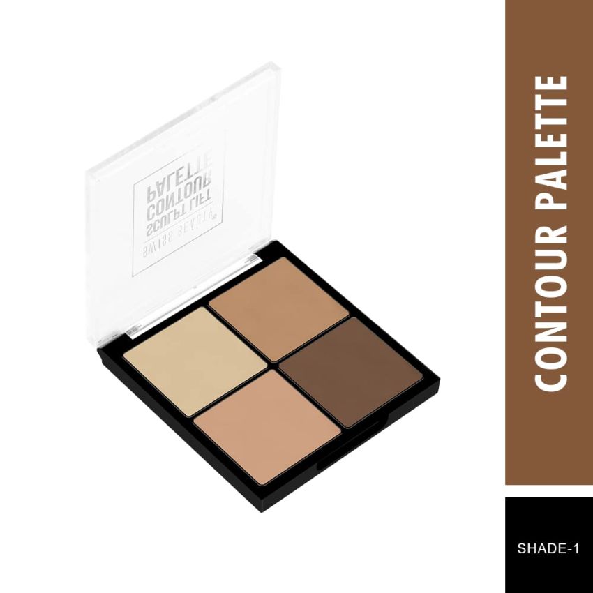 Swiss Beauty Sculpt Lift Contour Palette, Shade-01, 14 Gm