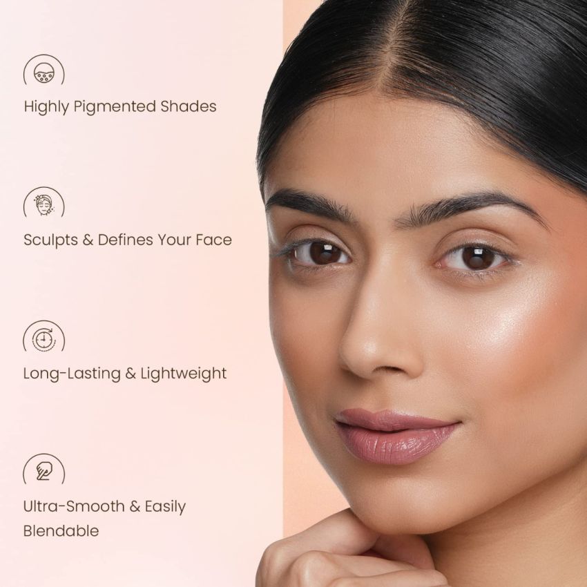 Swiss Beauty Pro Blusher & Highlighter Palette For Face Makeup | Shade-02, 18g