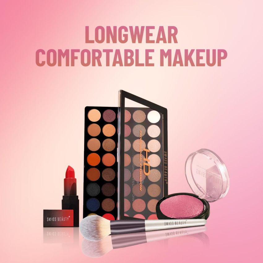 Swiss Beauty Professional Blusher with highly blendable shades | Pigmented Blusher for a Natural Flush | Shade-10, 6gm|