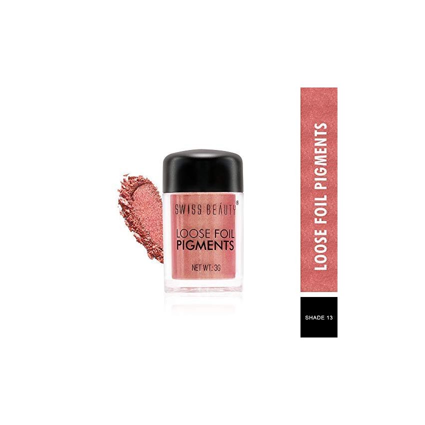 Swiss Beauty Loose Foil Pigments Eyeshadow, Eye Makeup, Shade-13, 3G