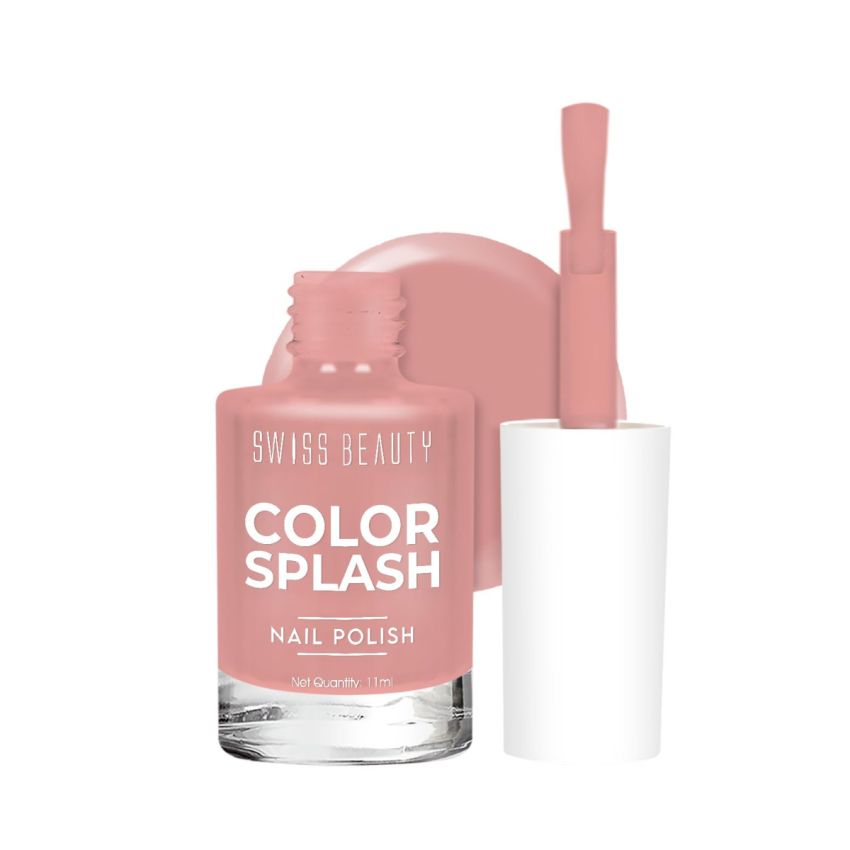 Swiss Beauty Color Splash Nail Polish with Glossy Gel Finish | Non-Chipping, Quick drying, Long-Lasting Nail paint | Shade- 39, 15ml