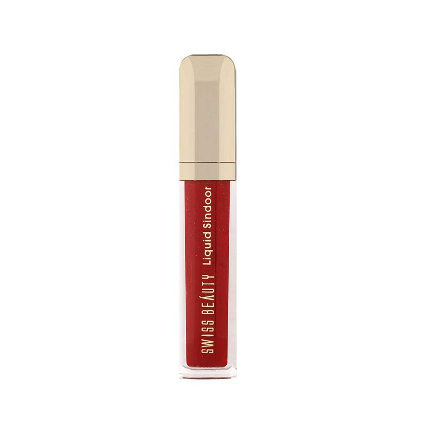 Swiss Beauty Bridal Glam Liquid Sindoor Waterproof, Shade- Red, 8ml
