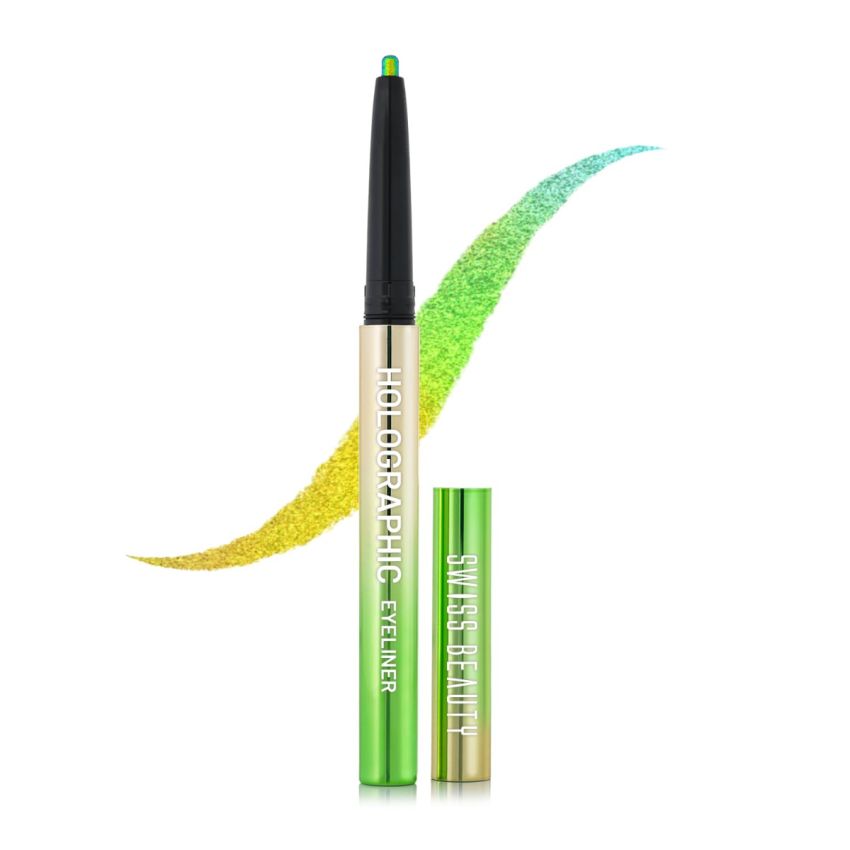 SWISS BEAUTY Holographic Shimmery Eyeliner - Pencil, Nouthern Light