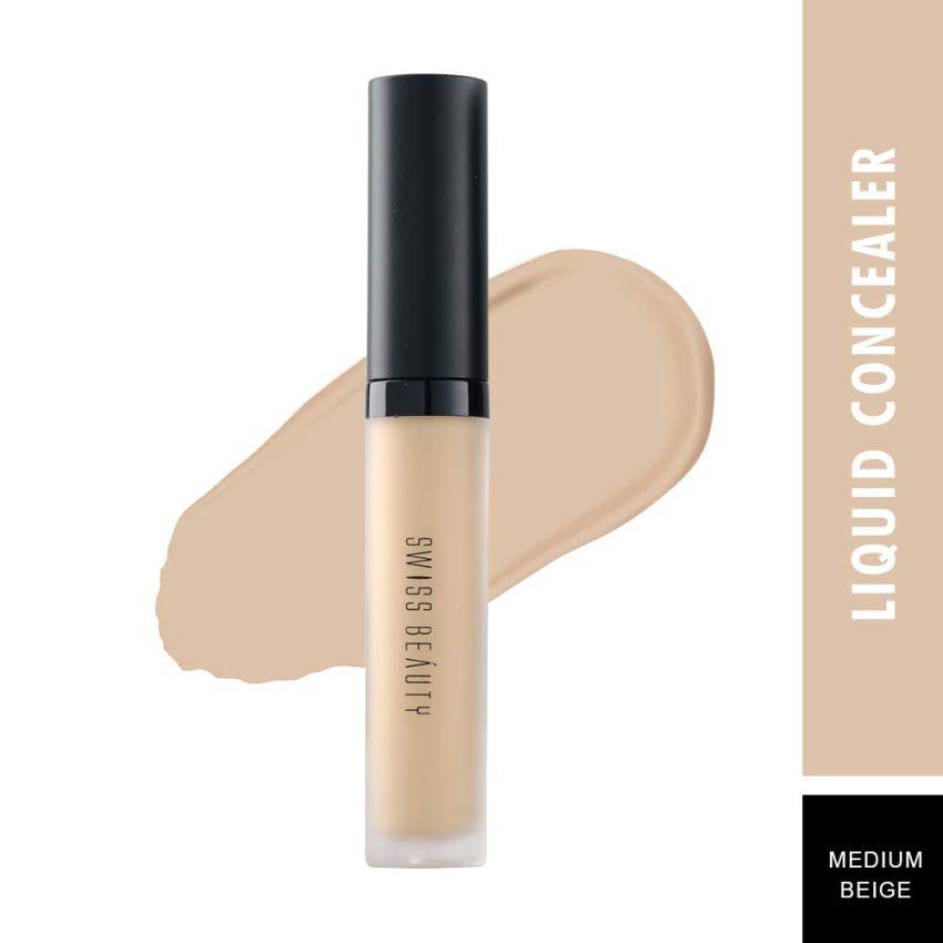 Swiss Beauty Foundation Pearl Illuminator Liquid Highlighter With Radiance Finish | Waterproof, Easily Blendable Illuminator For Face Makeup | Shade -02, 35Gm |