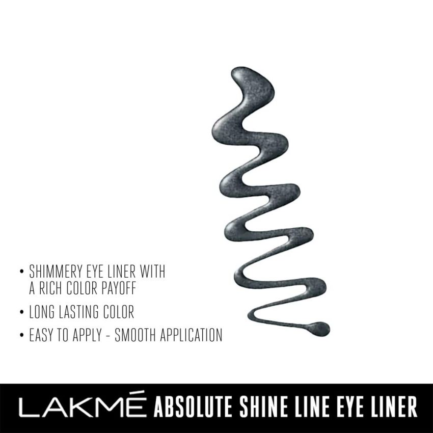 Lakmē Absolute Shine Line Eye Liner, Gray, 4.5ml