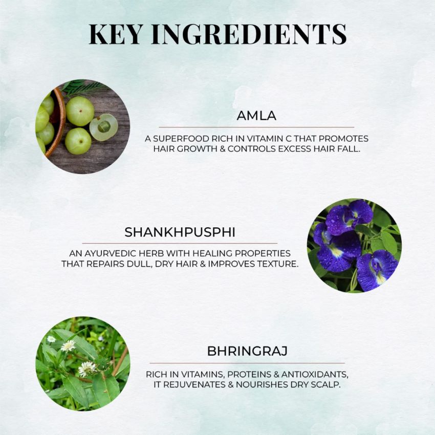 Just Herbs Ayurvedic Shirolepam Hair & Scalp Treatment Mask Cream For Hair Growth, Hairfall & Damaged Hair- Paraben & Silicon Free Hair Mask For Men & Women 200g