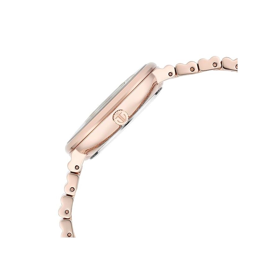 Titan Aura Quartz Analog Silver Dial Stainless Steel Strap Watch for Women-95245WM02/NT95245WM02