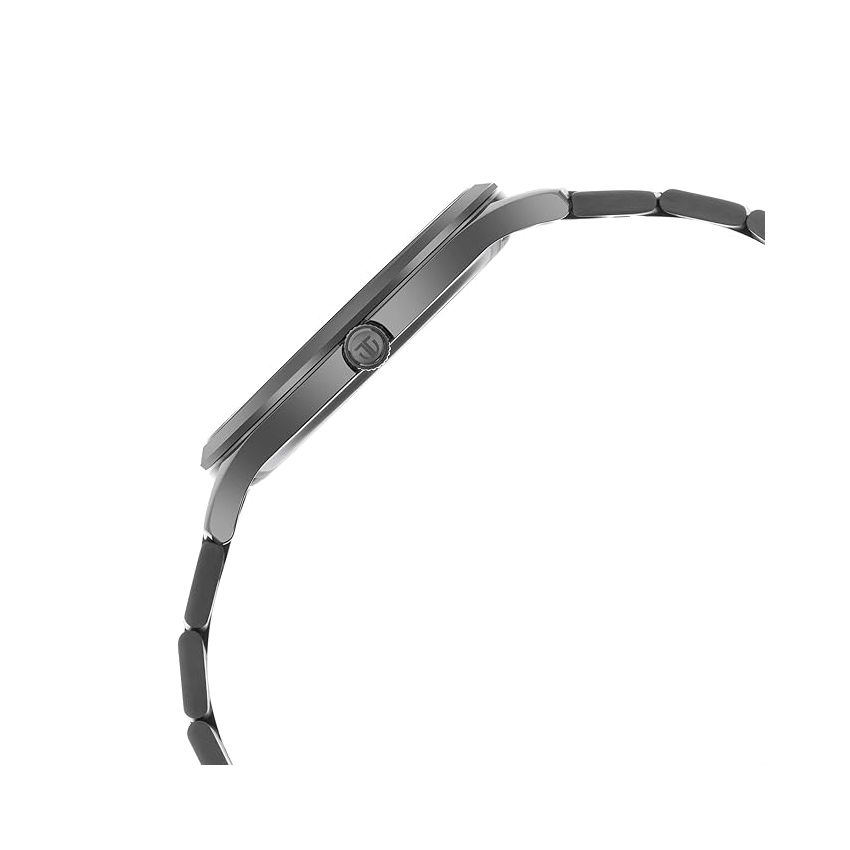 Titan Classique Slimline Gray Dial Analog with Date Stainless Steel Strap Watch for Men-NS90142QM02/NT90142QM02