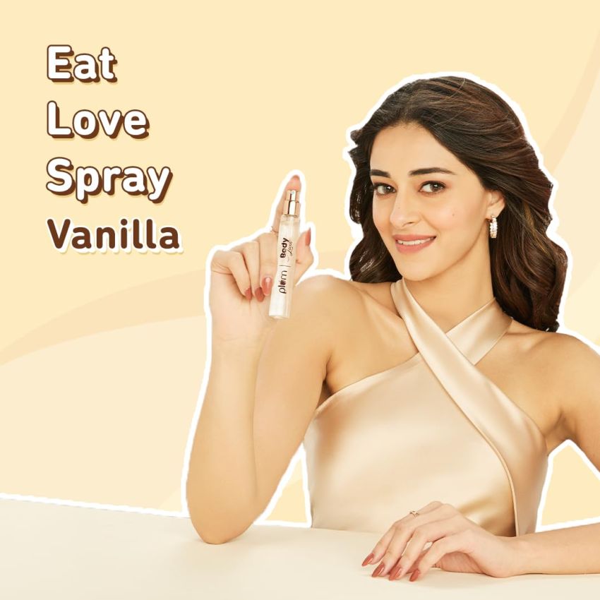 Plum BodyLovin' Smokin' Vanilla Eau De Parfum, 15ml Warm Vanilla Fragrance, Long-Lasting Perfume For Unisex
