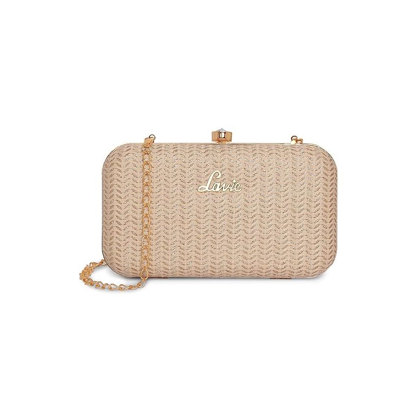 Lavie Women's Sparkle Framed Clucth | Ladies Purse Handbag
