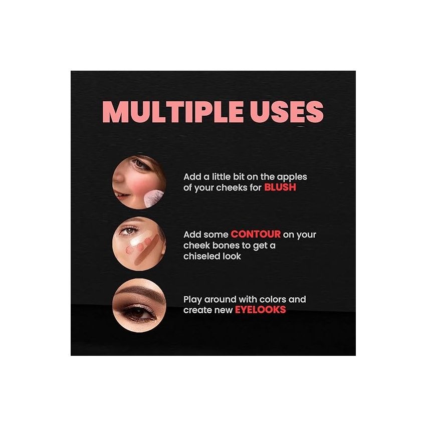 MARS Infinity Lip Palette | Demi Matte | 16 Colors to Infinte Lipstick Colors | Free Spatula cum Applicator (36.0 gm) (01-Multicolor)