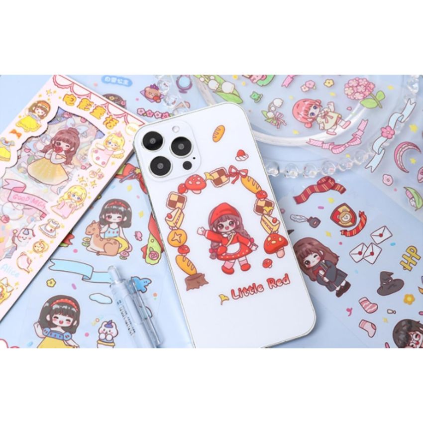 Cable World® Stickers for Kids, Cute Stickers 20 Sheets for Kids, Stickers for Students, Stickers for Girls, Perfect for Scrapbooking, Crafts & Classroom (Color&Design May Vary) Self Adhesive