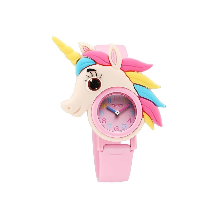Zoop by Titan Friends from Nature Quartz Analog Pink Dial Polyurethane Strap Watch for Kids-NS16039PP01/NT16039PP01