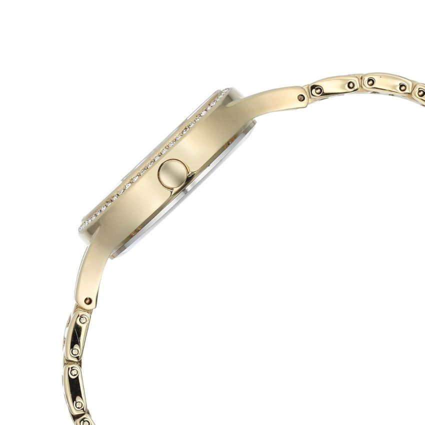 Titan Raga Showstopper Quartz Analog Mother of Pearl Dial Metal Strap Watch for Women-95275YM01/NT95275YM01