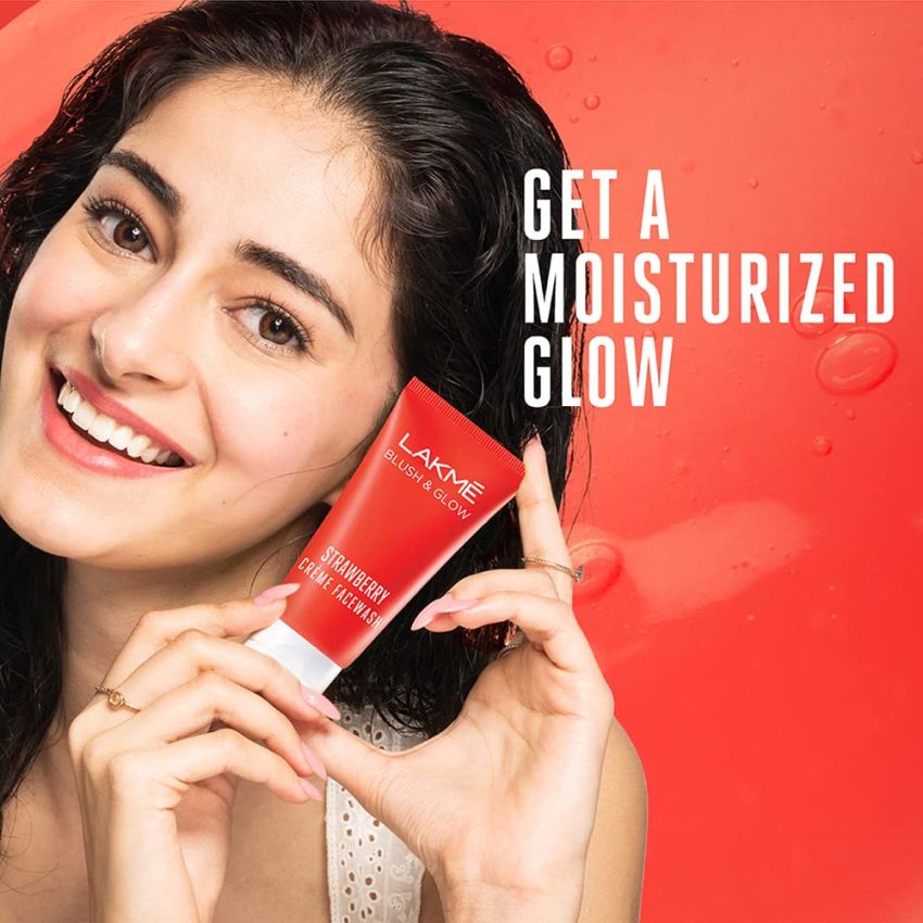 LAKMÉ Strawberry Creme Face Wash 100 G