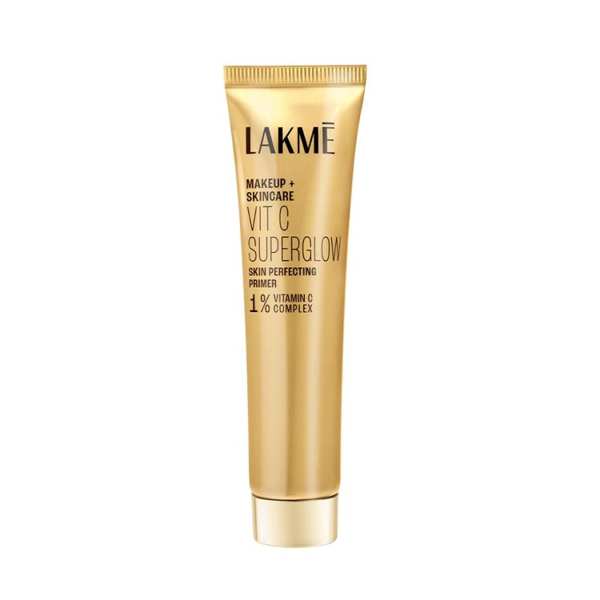 LAKME Makeup+Skincare VitC Superglow Skin Perfecting Primer 30ml