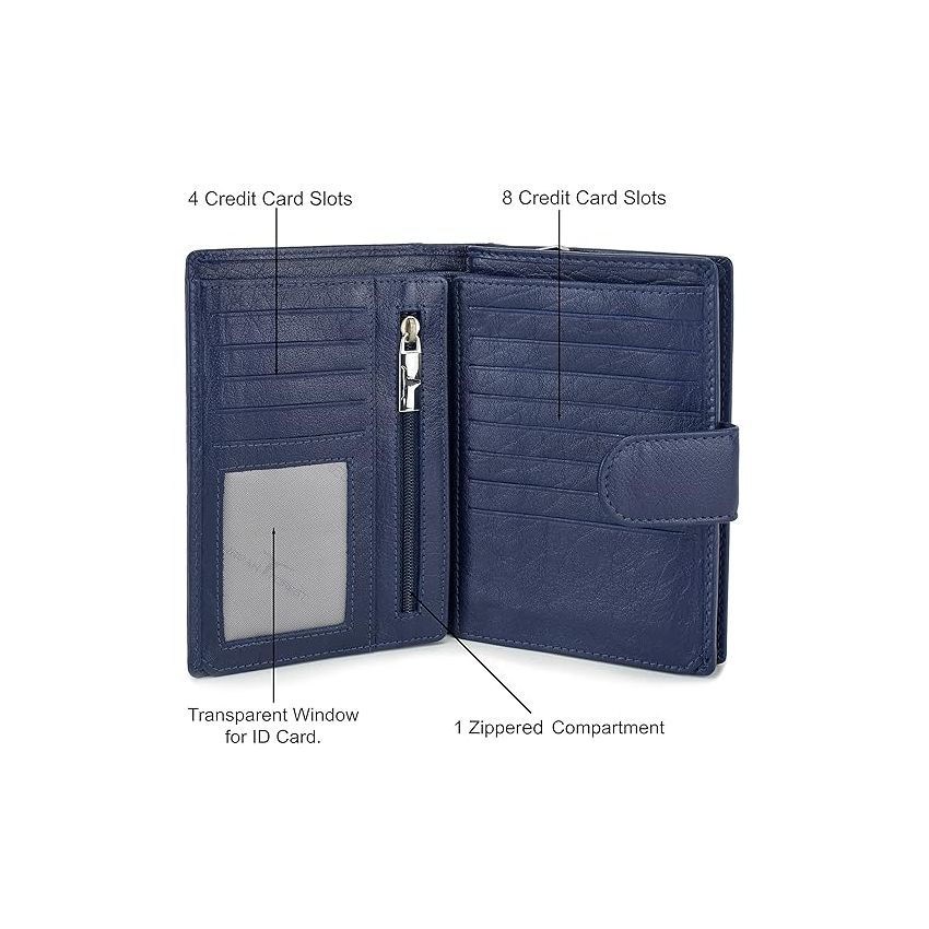 URBAN FOREST Tammy Ladies Leather Wallet Combo