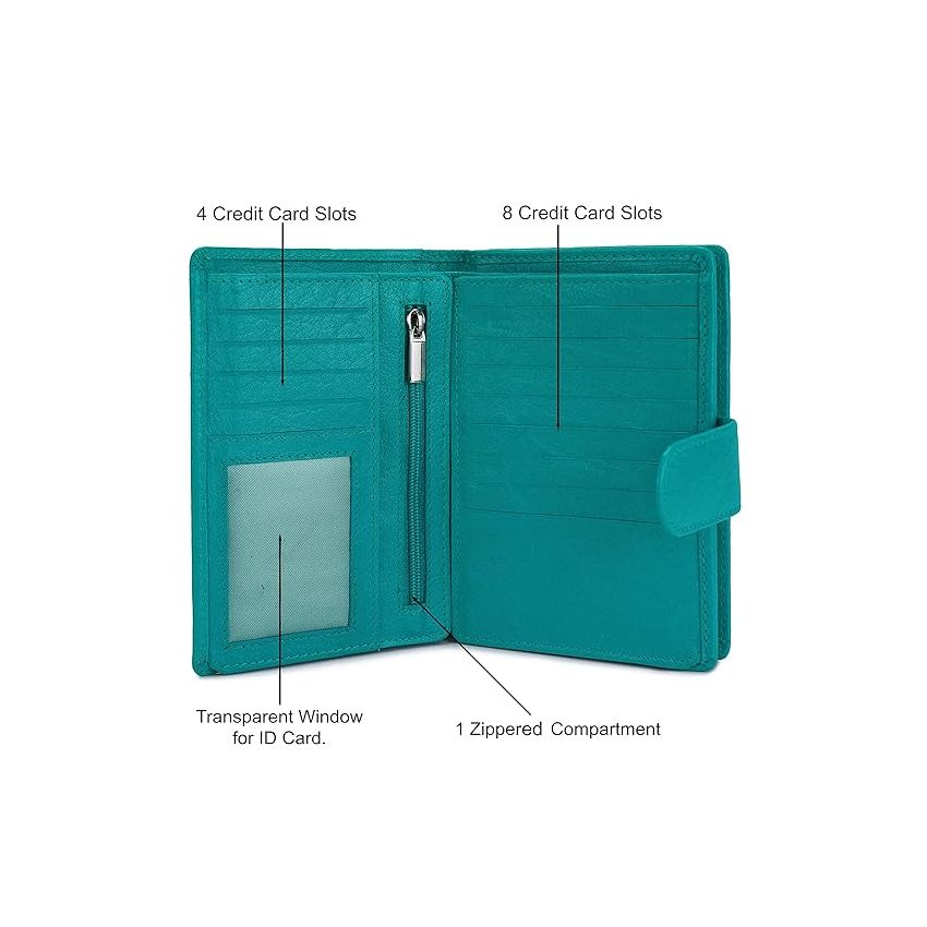 URBAN FOREST Tammy Ladies Leather Wallet Combo