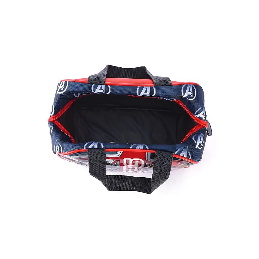 Zoop Avengers Gift Set - Analog Watch + Tiffin Bag + Tiffin Box for Kids