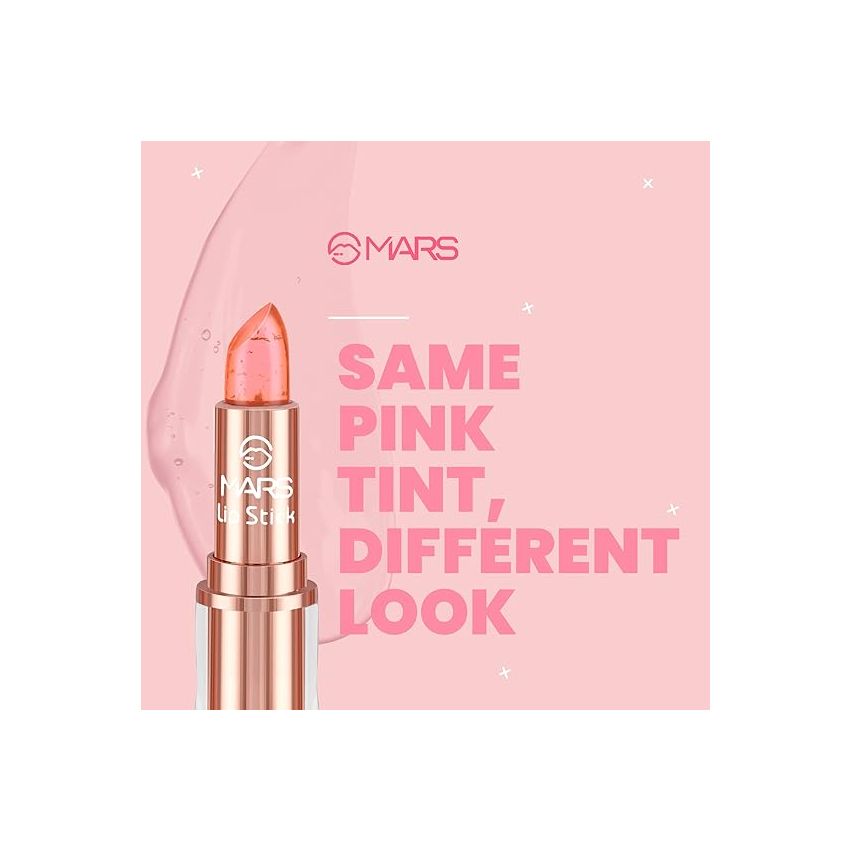 MARS Colour Changing Tinted Balm Lipstick | Hydrating & Moisturising Glossy Lip Balm For Women (3.6 G) (06-Orange)