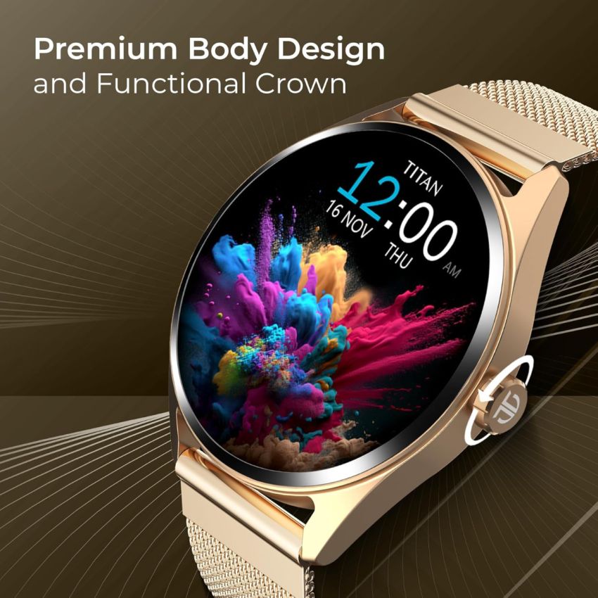 Titan Crest Premium Smart Watch|1.43