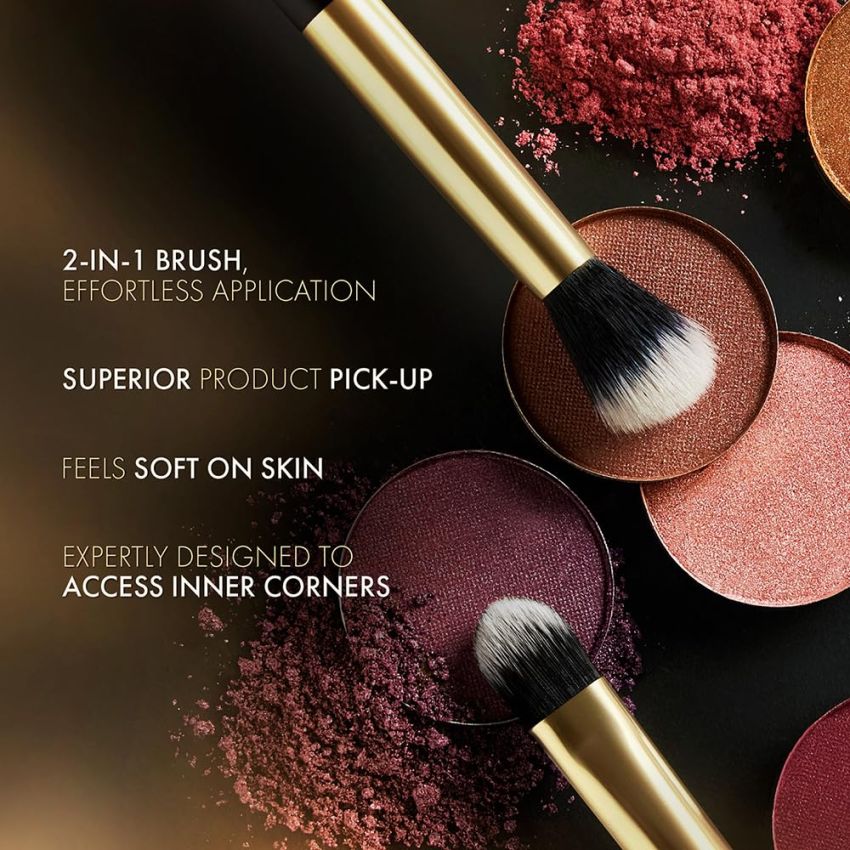 LAKMÉ Absolute Makeup Master Tools - Dual Ended Eyeshadow Brush