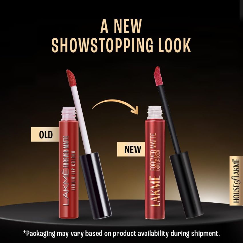 LAKMÉ Forever Matte Liquid Lip Colour, Wine Touch, Long Lasting Liquid Lipstick, Lightweight & Comfortable - Smudge Proof, Non Transferable, 5.6 Ml