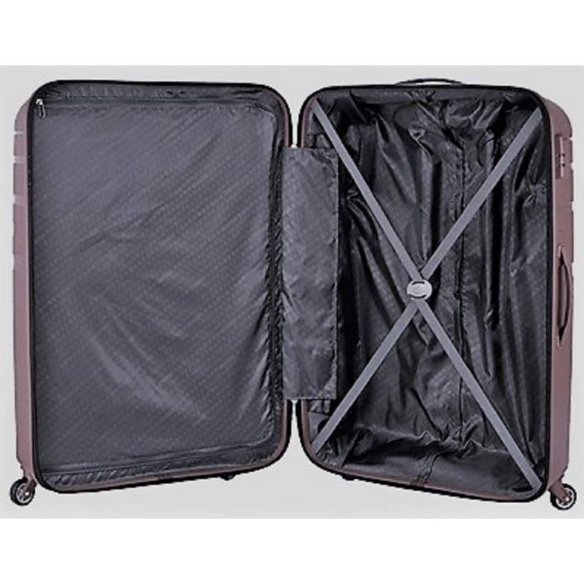 American Tourister Upland Polypropylene 79 cms Large Marine Blue Hardsided Spinner Carry-on Luggage (FR6 (0) 01 003)