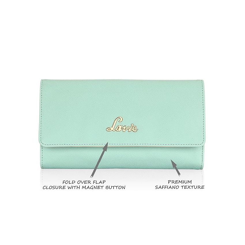 Lavie Women's Trifold Purse | Ladies 3 Fold Wallet
