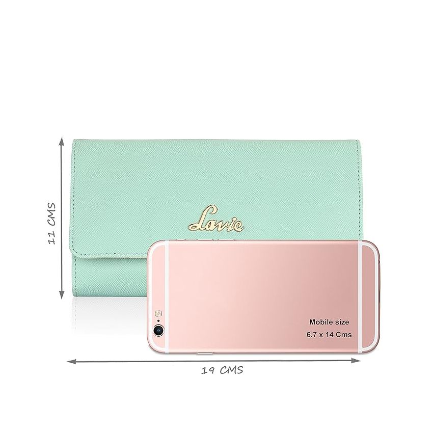 Lavie Women's Trifold Purse | Ladies 3 Fold Wallet
