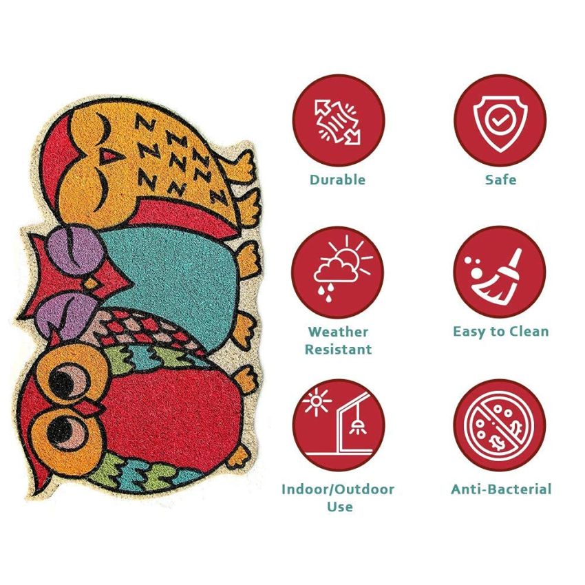 Onlymat Urban Space Doormat (Multicolour, Coir, 75x45cm)