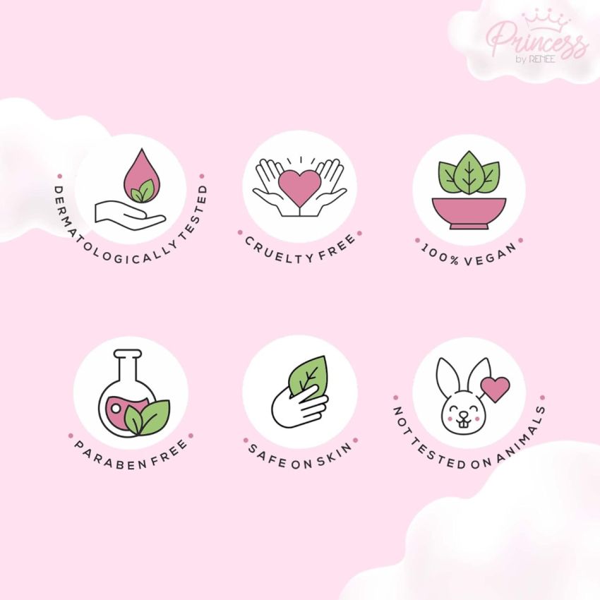 Princess By RENEE Rainbow Sunscreen With SPF 30, 50ml | UVA & UVB Protection, Lightweight, Gentle & Non-greasy | Enriched with Olive, Carrot Seed, Avocado & Vitamin E Oil