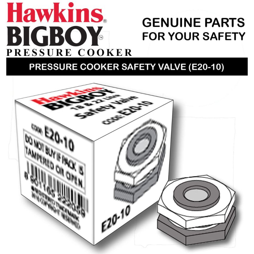 Hawkins Safety Valve for 18 and 22 Litre Bigboy Pressure Cookers (E2010)