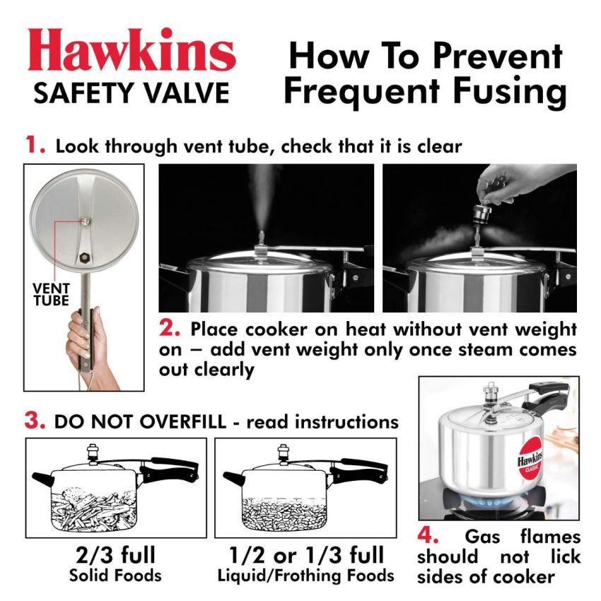 Hawkins Safety Valve for 18 and 22 Litre Bigboy Pressure Cookers (E2010)