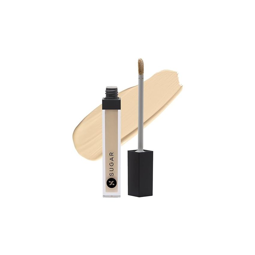 SUGAR Cosmetics - Magic Wand- Waterproof Concealer - 07 Vanilla (Latte Fair Concealer with Golden Undertone) - Long Lasting, Water-proof Concealer, Lasts Up to 8 hours