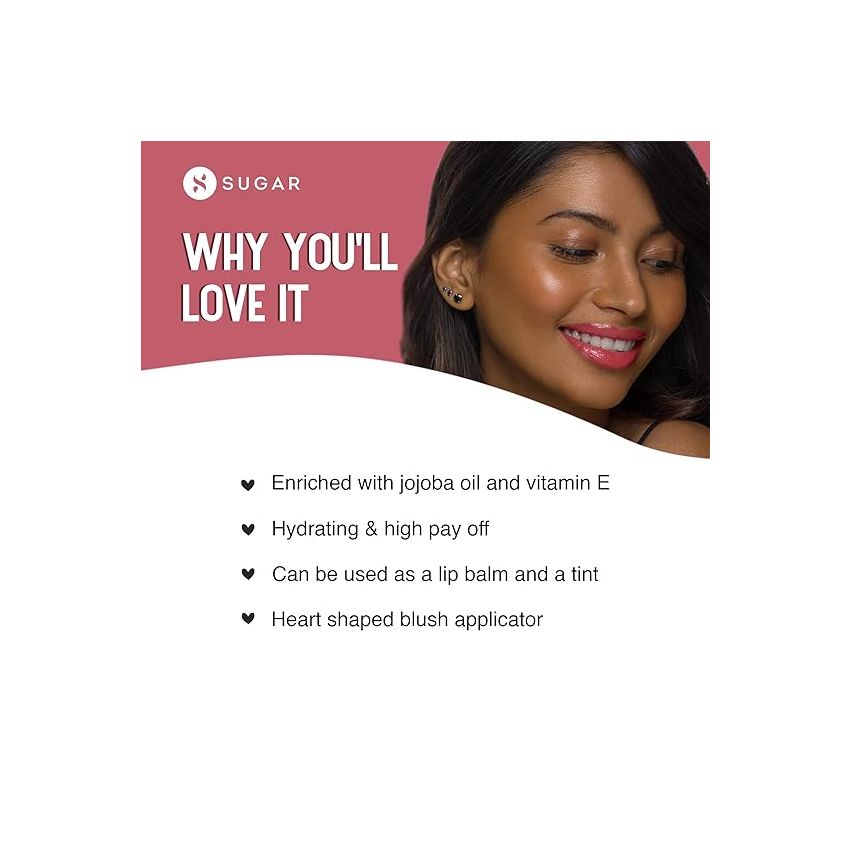 SUGAR Cosmetics - Time To Shine - Lip Gloss - 02 Velma Pinkley (Pink Nude) - 4.5 gms - High Shine Lip Gloss with Jojoba Oil