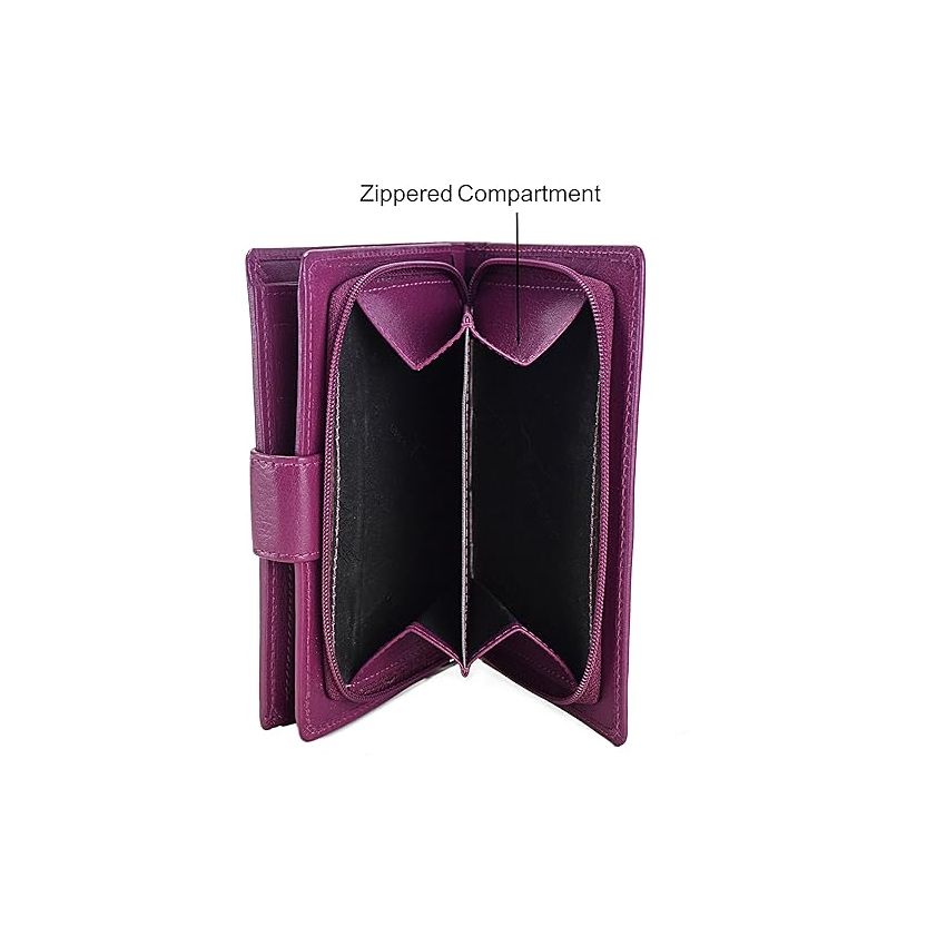 URBAN FOREST Tammy Ladies Leather Wallet Combo