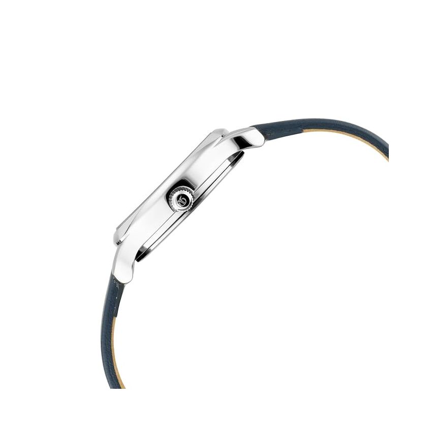 Titan Women's Chic minimalist watch with White dial and leather strap-NS2481SL10/NT2481SL10