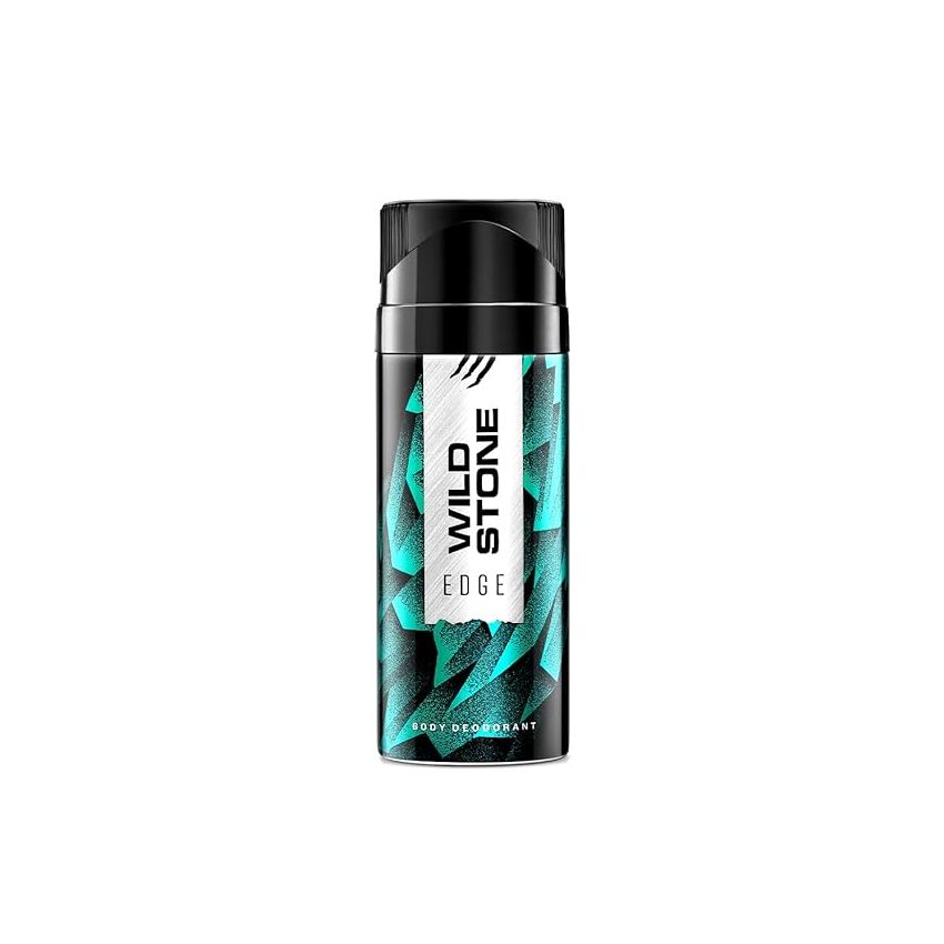 Wild Stone Edge Deodorant Spray For Men, Long Lasting Refreshing Everyday Wear Fragrance, 150Ml